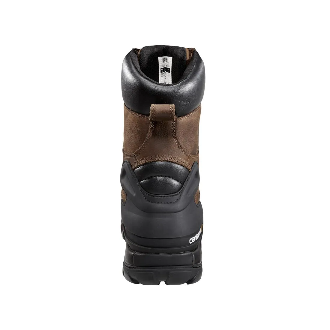 10" YUKON PAC COMPOSITETOE WATERPROOF INSULATED WORK BOOT BROWN/BLACK