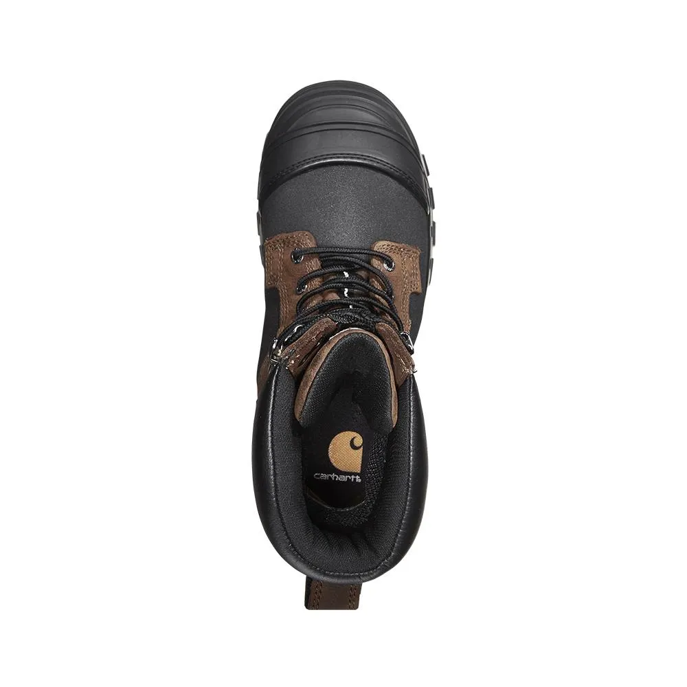 10" YUKON PAC COMPOSITETOE WATERPROOF INSULATED WORK BOOT BROWN/BLACK