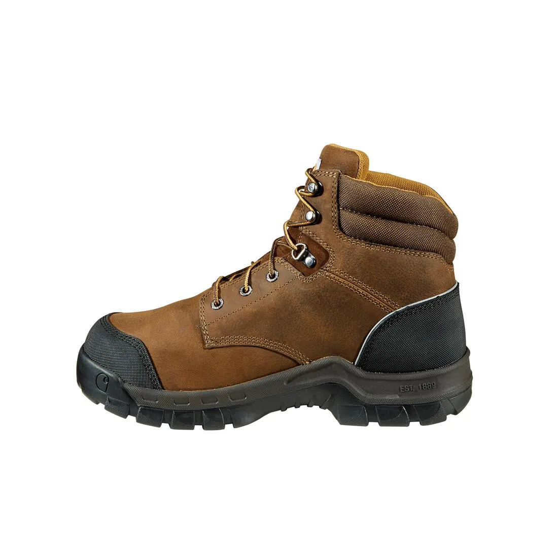 6" Rugged Flex Waterproof MG Composite Toe Work Boot Brown