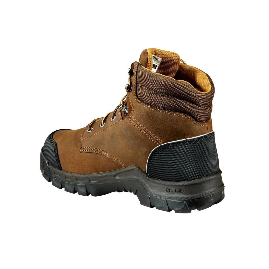 6" Rugged Flex Waterproof MG Composite Toe Work Boot Brown
