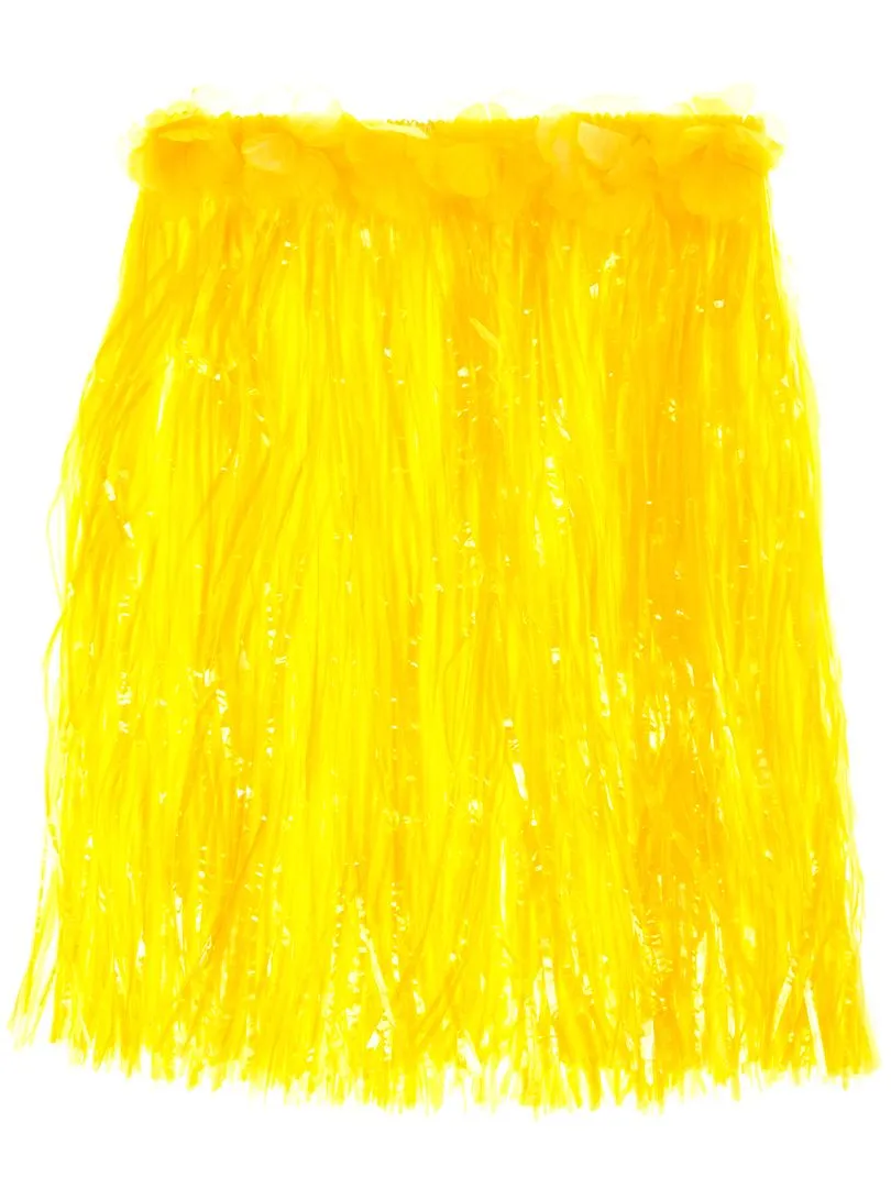 ACCESORIO DE FALDA HAWAIANA  AMARILLO