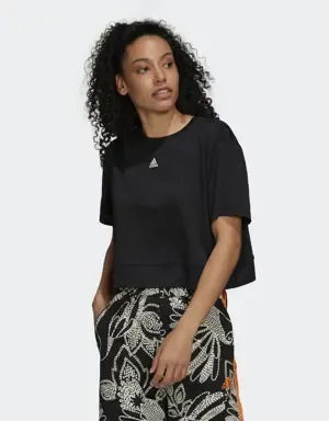 Adidas Camiseta corta AEROREADY Studio Loose