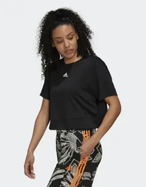 Adidas Camiseta corta AEROREADY Studio Loose