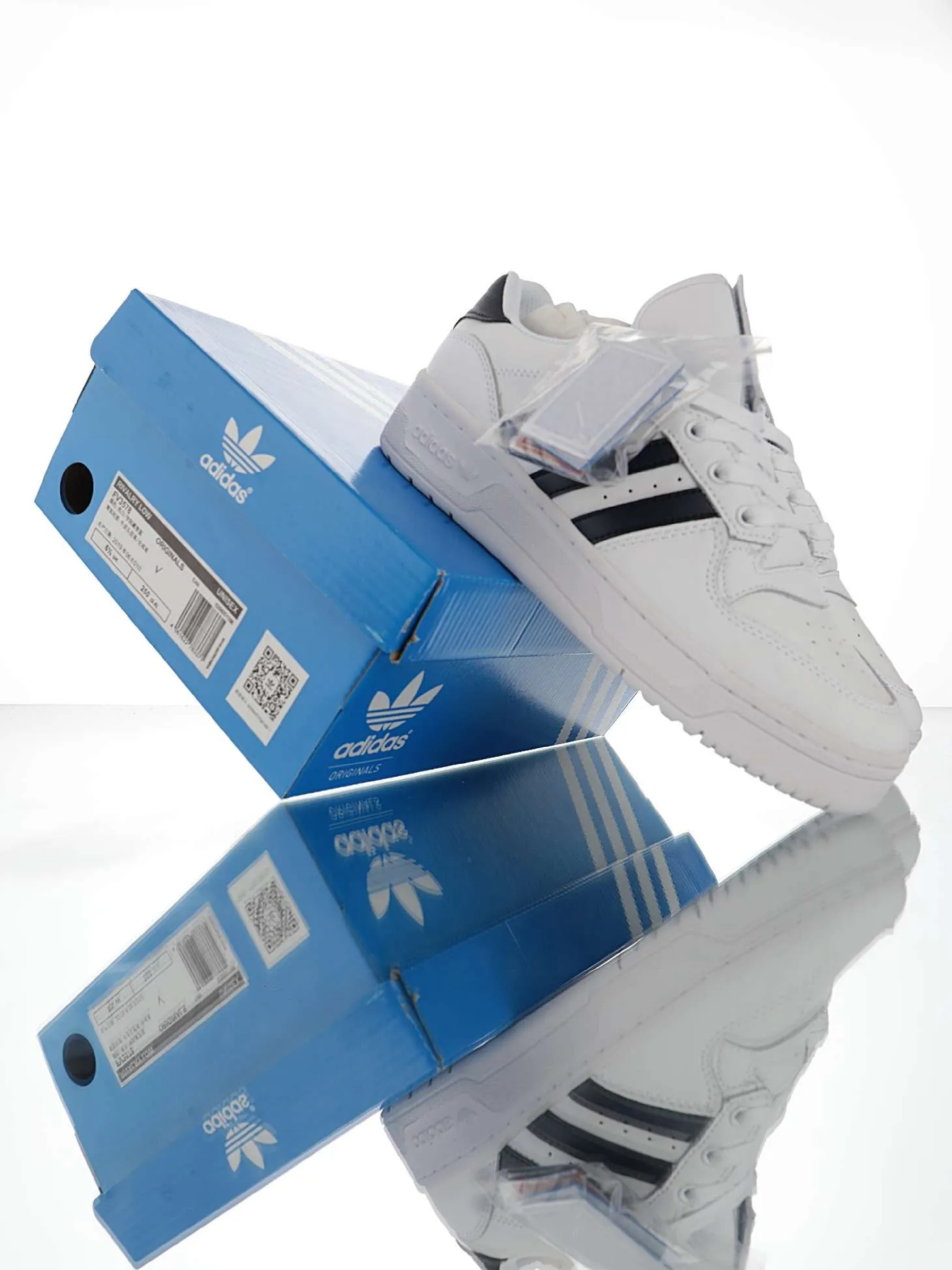Adidas Originals Rivalry Low «Blanco/Negro»