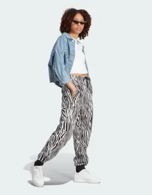 Adidas Pantalón Allover Zebra Animal Print Essentials