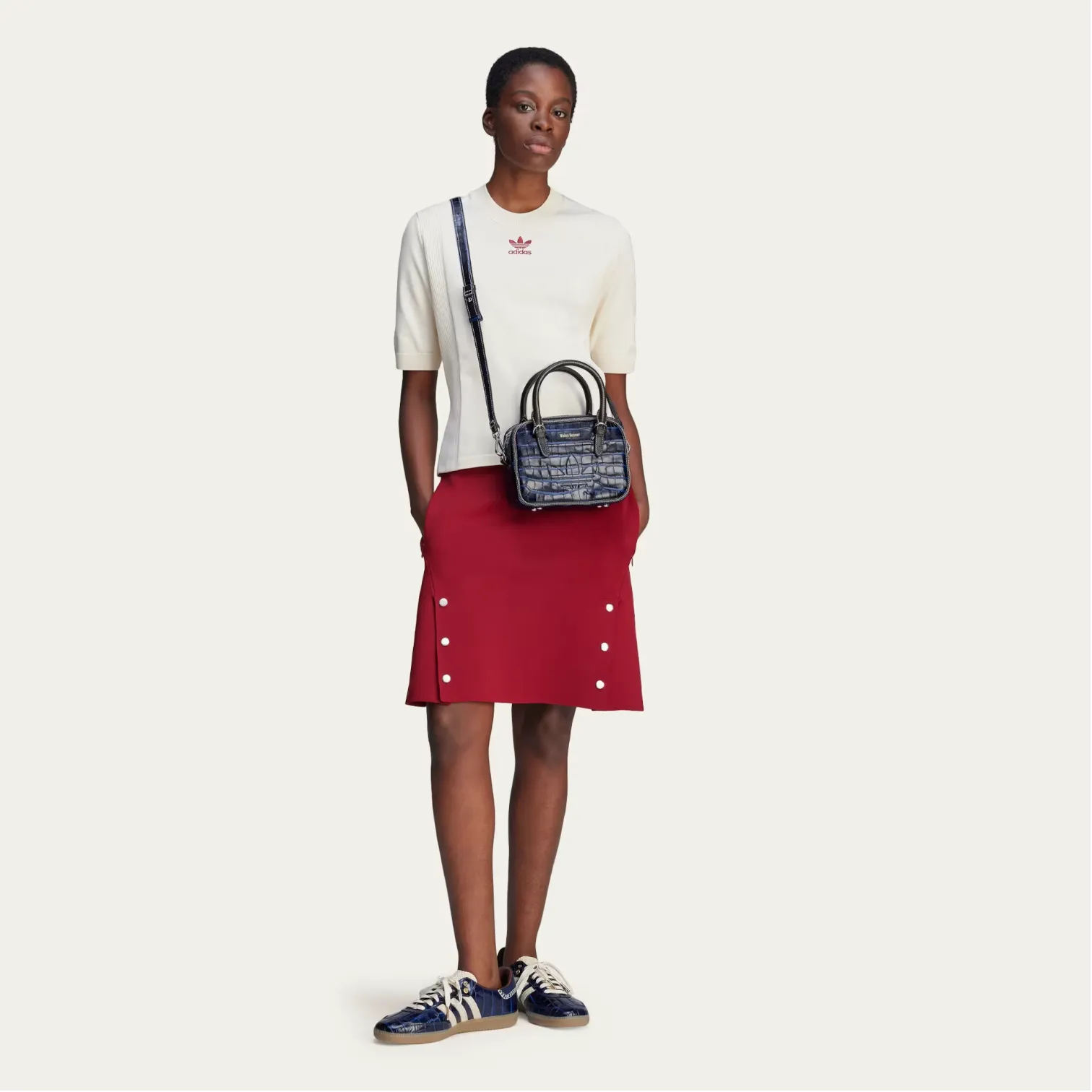 adidas x Wales Bonner Croc S Bag Collegiate Navy JI5882