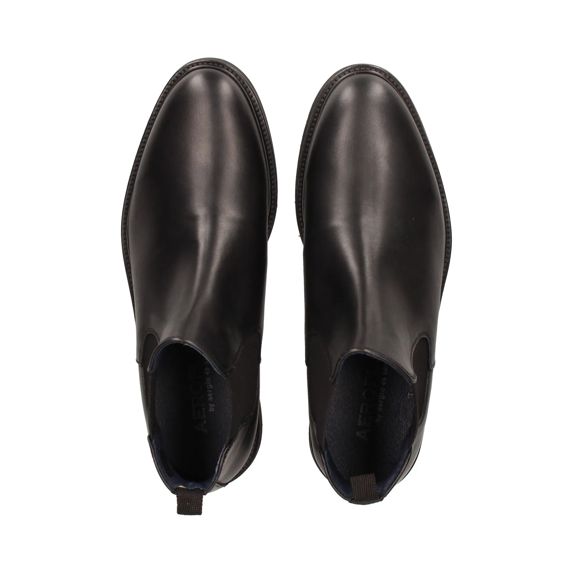 AEROPLANE Botines de Hombre NEGRO