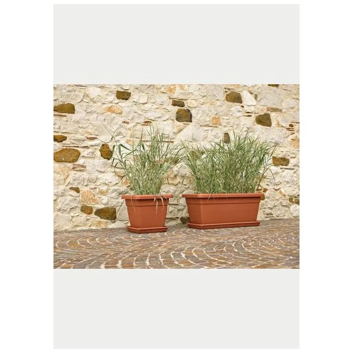 Akea Plato 100 cm. Terracota (2 unidades)