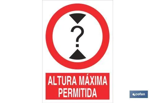 Altura máxima permitida