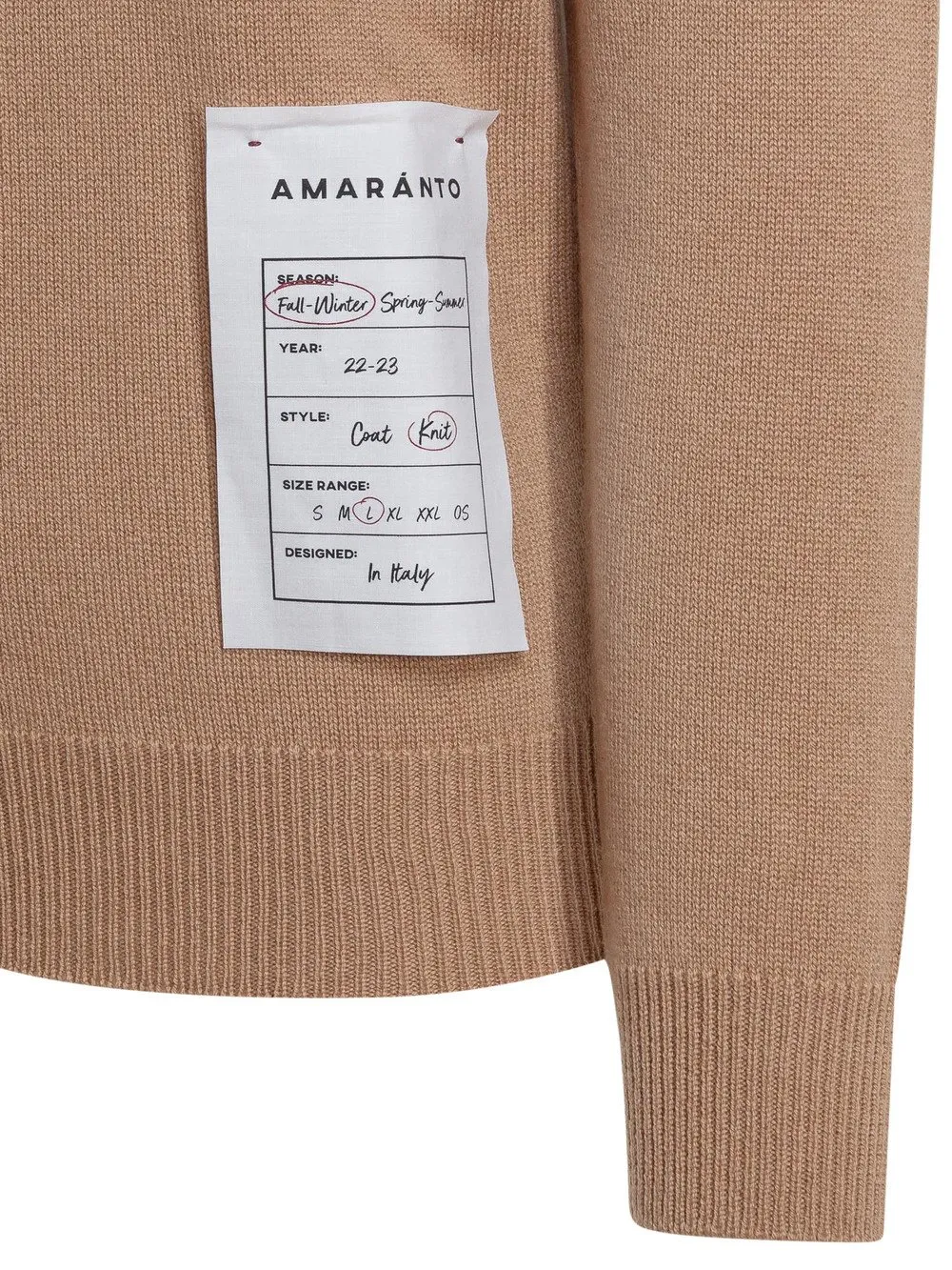 AMARANTO Crew Neck Sweater
