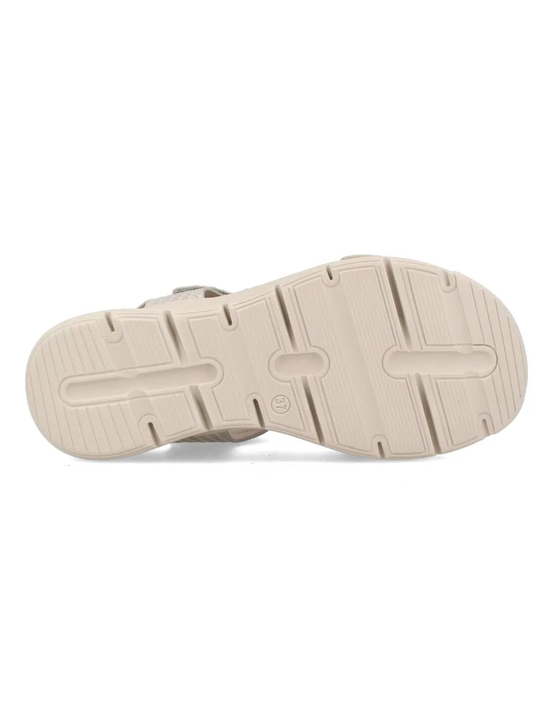 AMARPIES  SANDALIAS CUñA TIRAS CRUZADAS ELáSTICOS GRIS