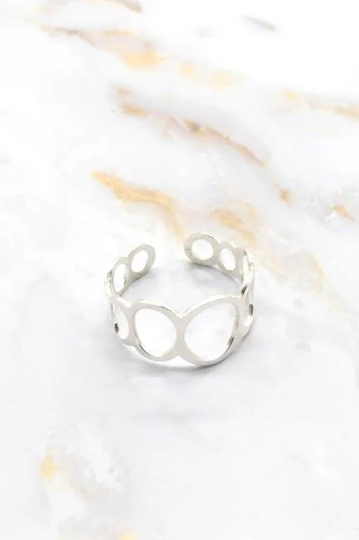 Anillo Burbujas Plata