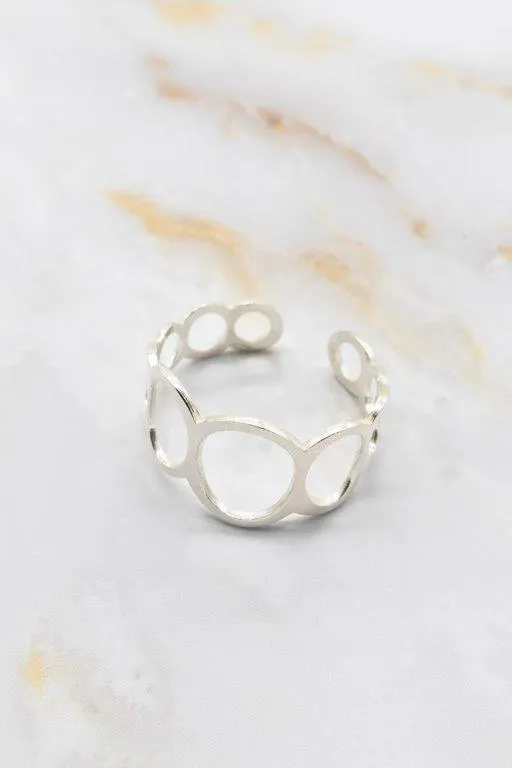 Anillo Burbujas Plata