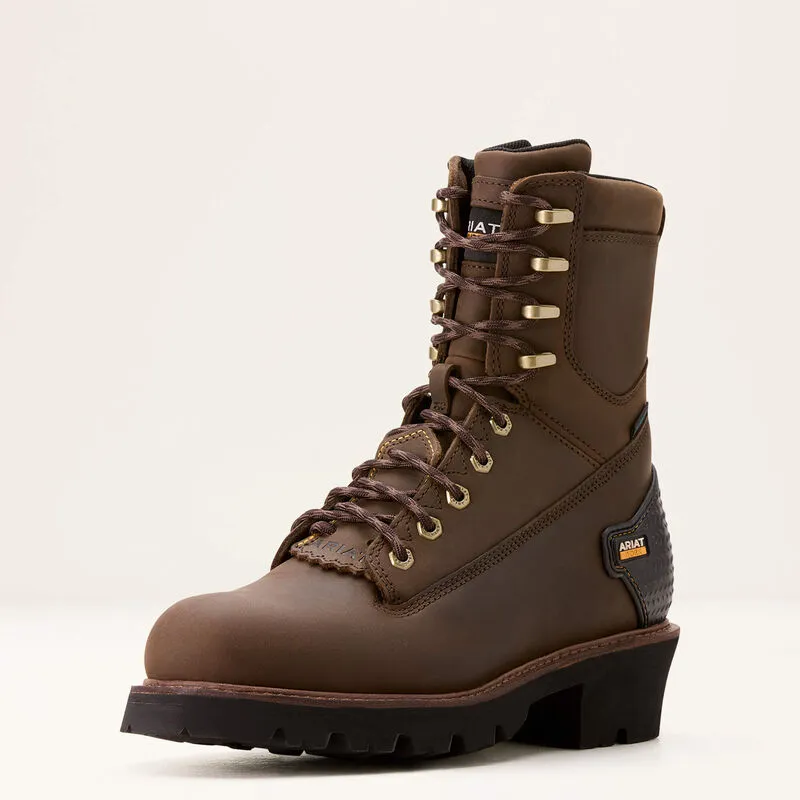 Ariat Powerline 8" Waterproof Work Boot