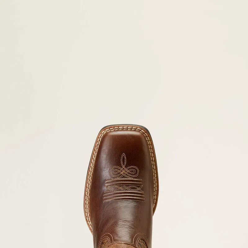Ariat Round Up Wide Square Toe Western Boot