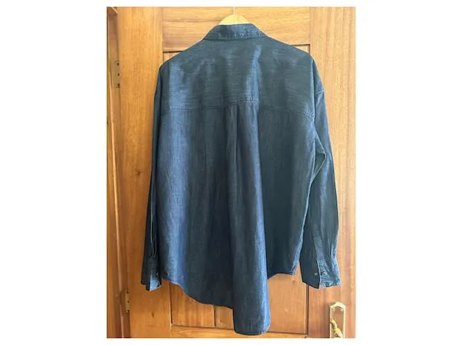 Armani Exchange Tops Azul 