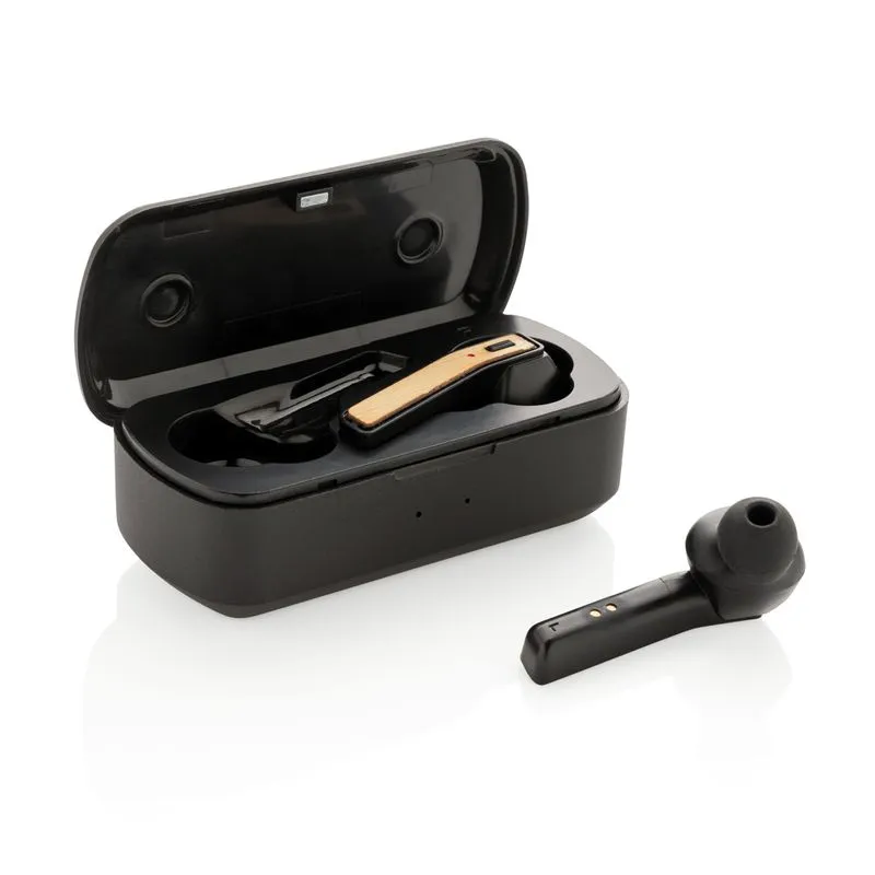 Auriculares corporativos en bamboo Flow