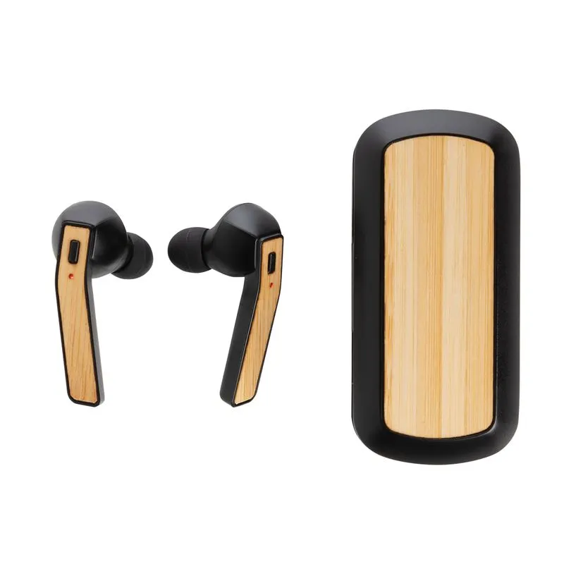 Auriculares corporativos en bamboo Flow