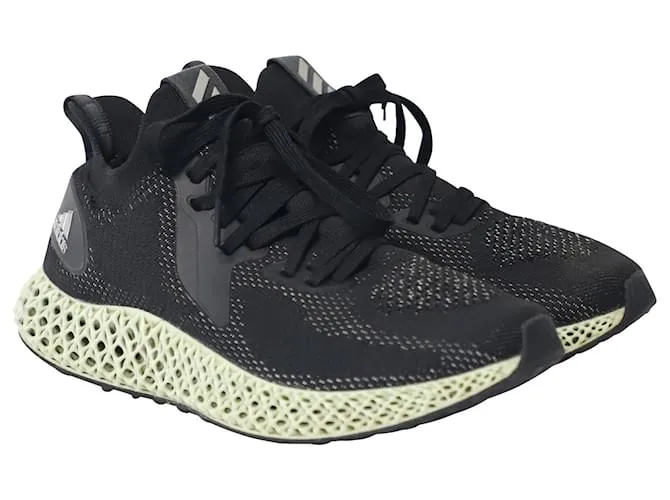 Autre Marque adidas alfabético 4Zapatos reflectantes D en poliéster Core Black Negro 