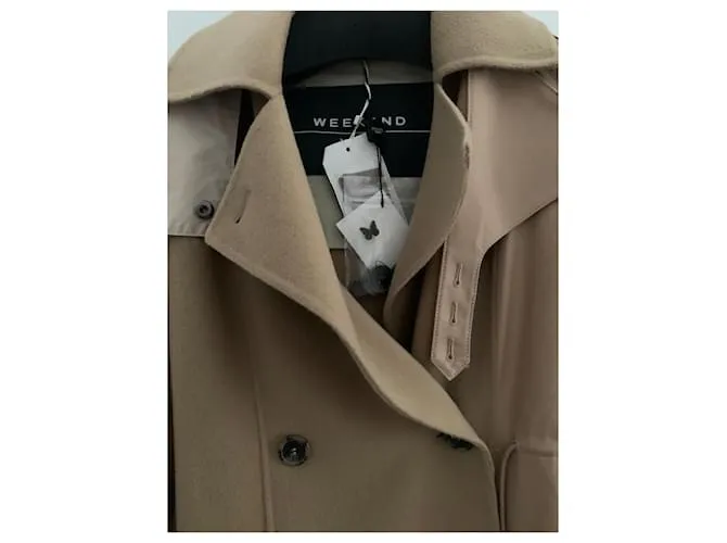 Autre Marque Gabardinas Beige 