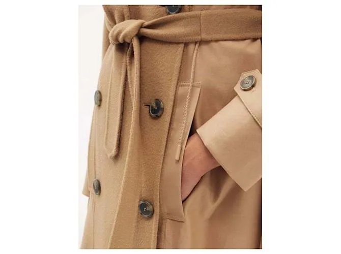 Autre Marque Gabardinas Beige 