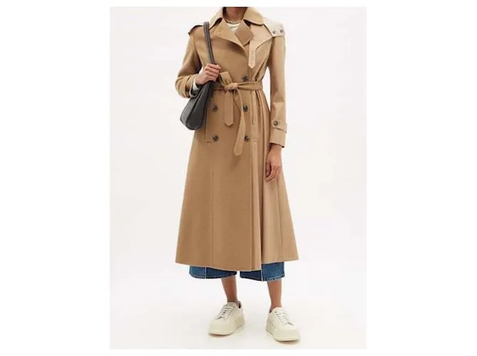 Autre Marque Gabardinas Beige 
