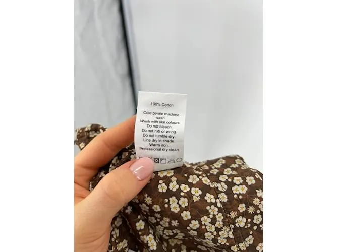 Autre Marque MATTEAU Camisetas.fr 34 Algodón Castaño 