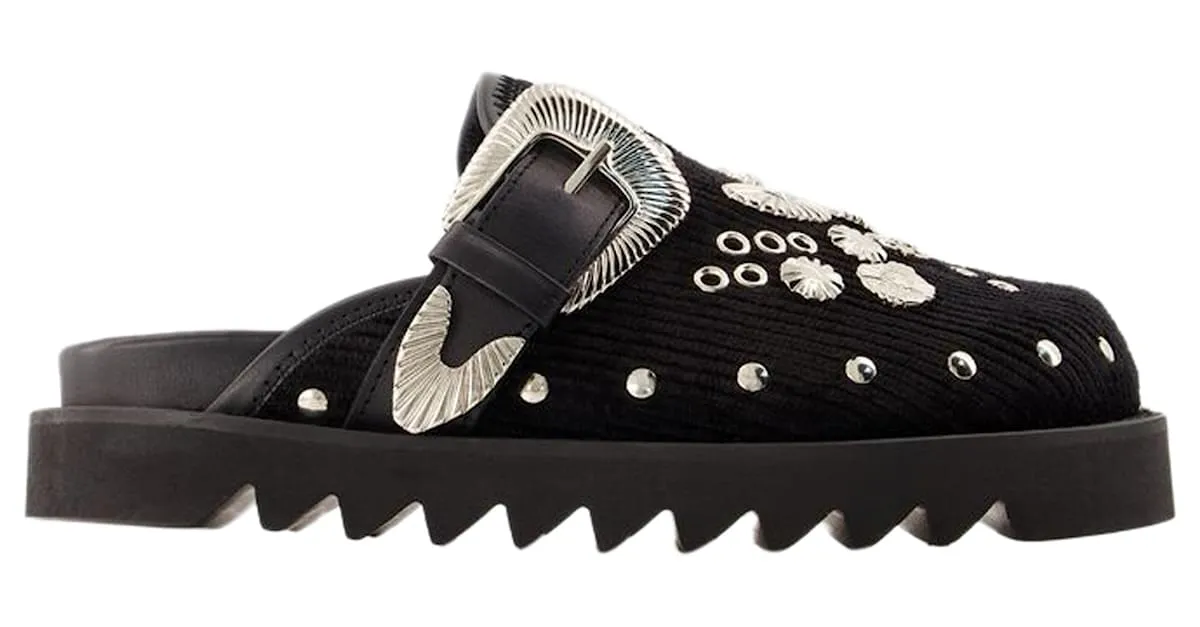 AUTRE MARQUE SANDALIAS AJ1058  TOGA PULLA  CUERO  NEGRO 