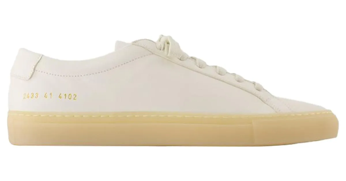 AUTRE MARQUE ZAPATILLAS ACHILLES  COMMON PROJECTS  CUERO  BLANCO 