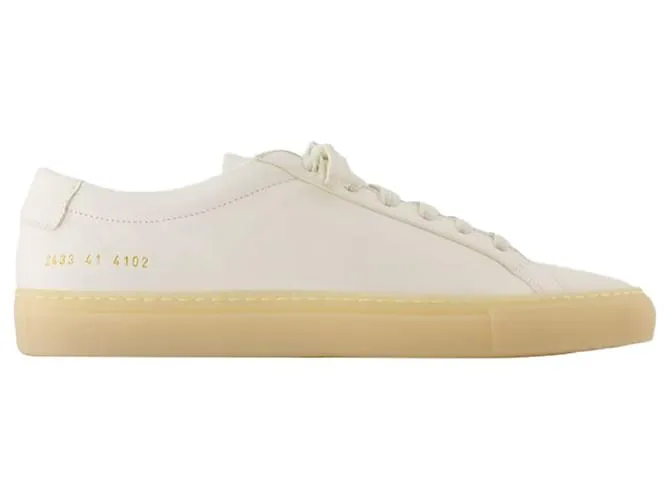 AUTRE MARQUE ZAPATILLAS ACHILLES  COMMON PROJECTS  CUERO  BLANCO 