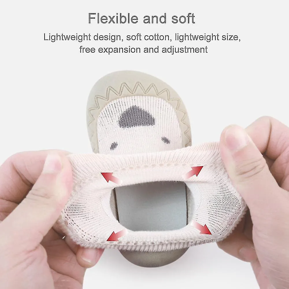 BABY TODDLER BAREFOOT FLOOR SOCKS ANTI SLIPON ZAPATOS SUAVES DE ALGODóN DE INTERIOR