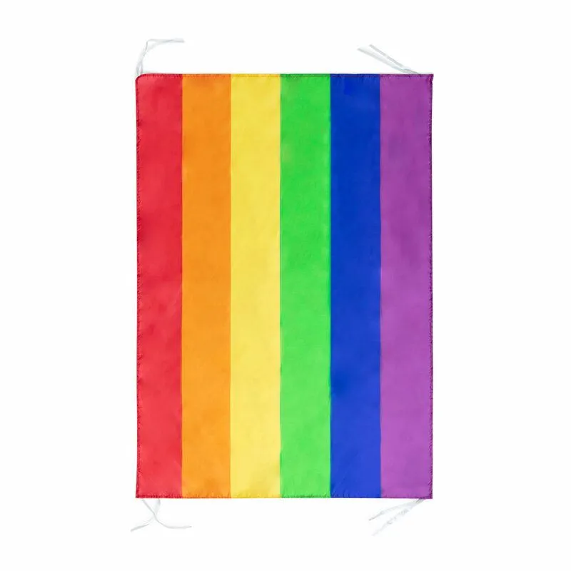 Bandera corporativa diseño de arcoiris Zerolox