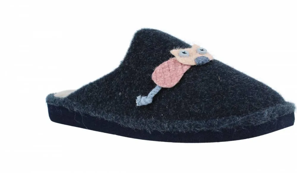 BEREVERE  ZAPATILLAS DE CASA MARINO GATO LANA