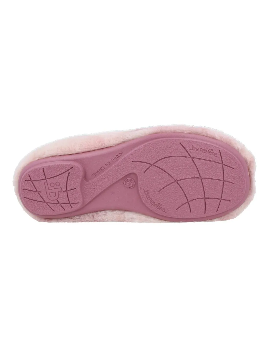 BEREVERE ZAPATILLAS DE CASA SUAPEL ROSA