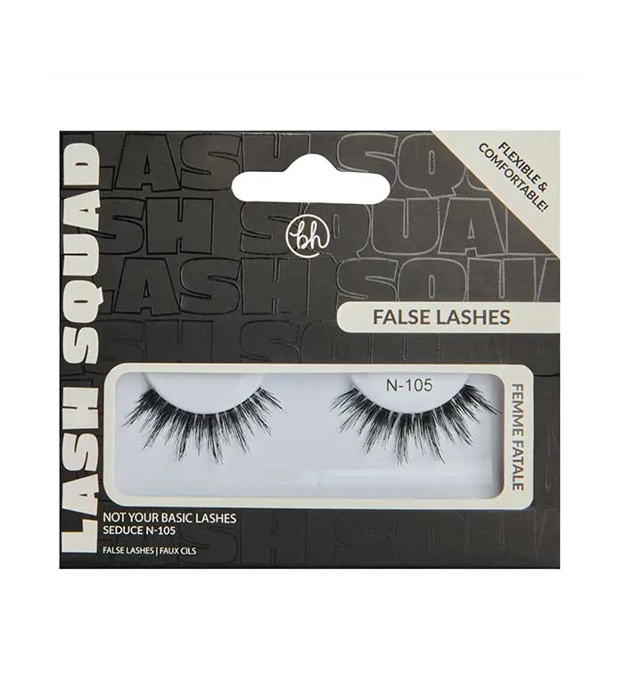 BH COSMETICS  PESTAAS POSTIZAS FEMME FATALE  SEDUCE N105