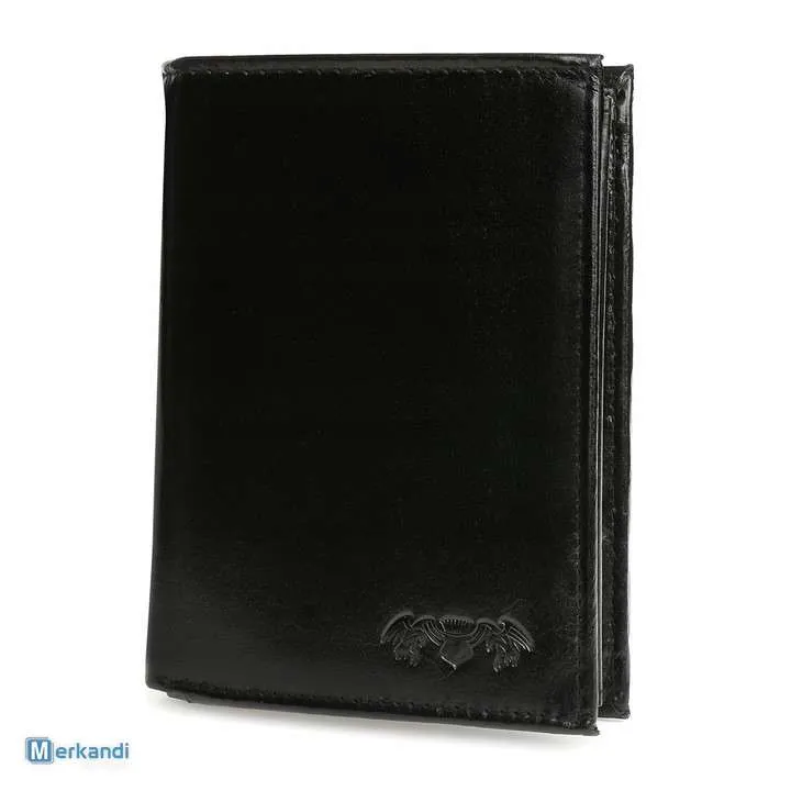 Billeteras de cuero al por mayor | Billetera de cuero genuino para hombre Beltimore