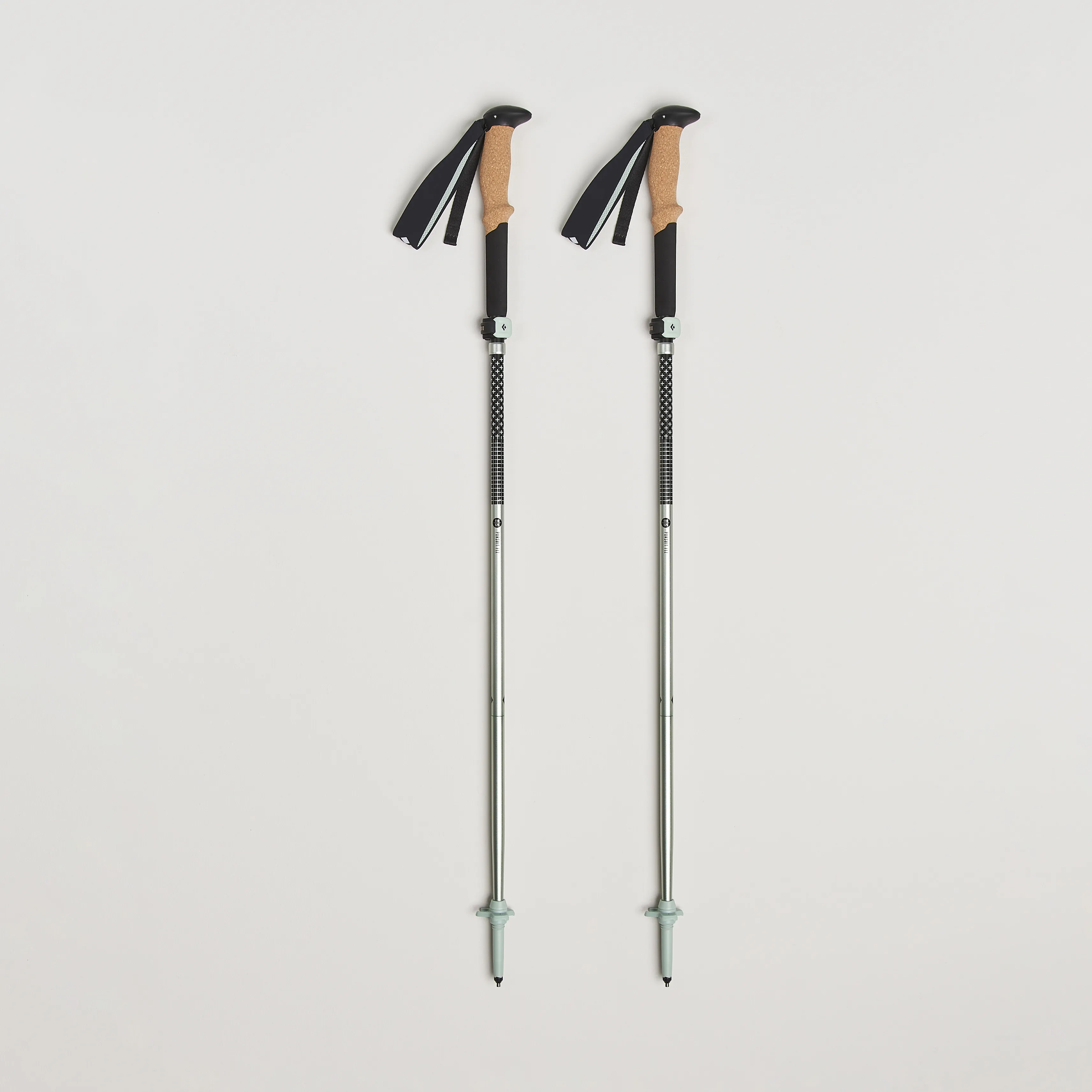 Black Diamond Distance FLZ Trekking Poles Black/Foam Green
