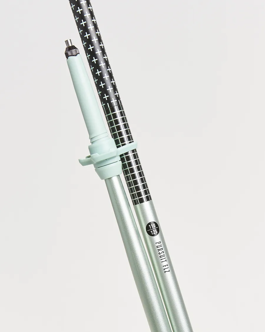 Black Diamond Distance FLZ Trekking Poles Black/Foam Green