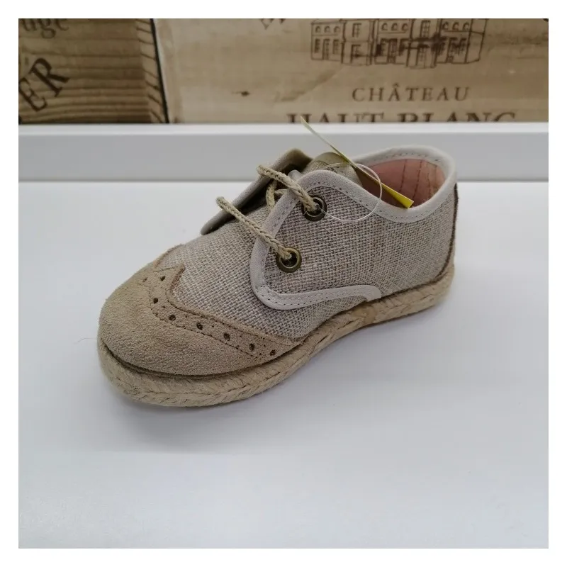 Blucher Lino Y Serraje Arena ZAPY Y400114