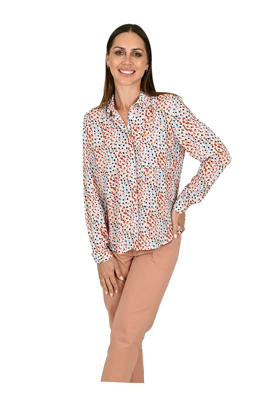 Blusa Bazano manga larga