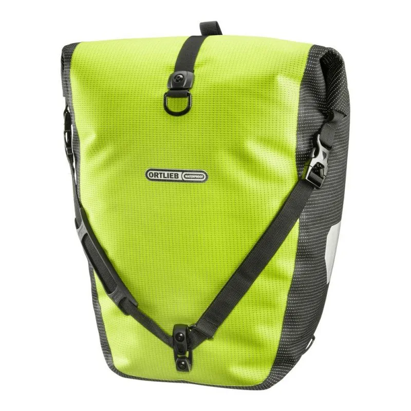 BOLSA ORTLIEB BACK ROLLER ALTA VISIBILIDAD 20L (AMARILLO NEóN  NEGRO)