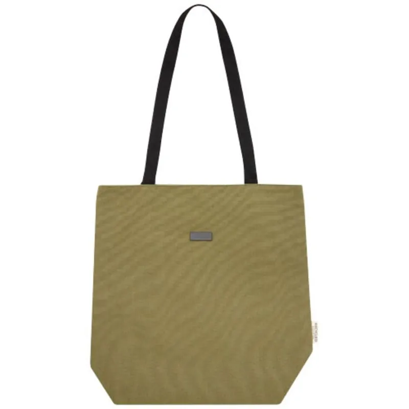 Bolsa tote promocional de lona reciclada GRS Joey
