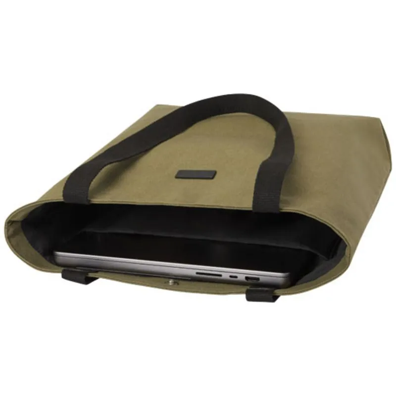 Bolsa tote promocional de lona reciclada GRS Joey