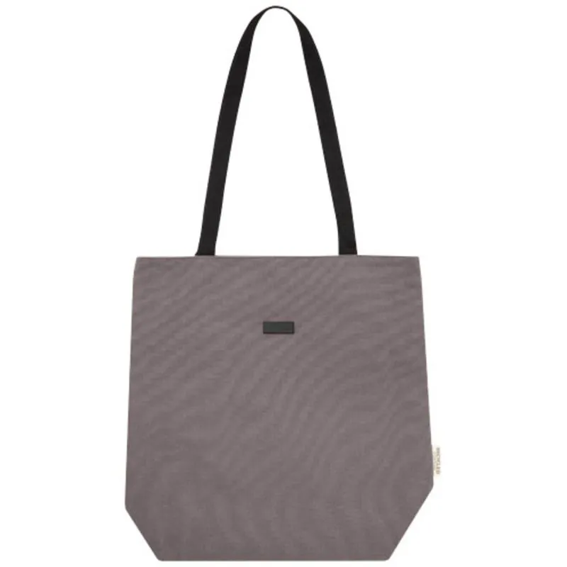 Bolsa tote promocional de lona reciclada GRS Joey