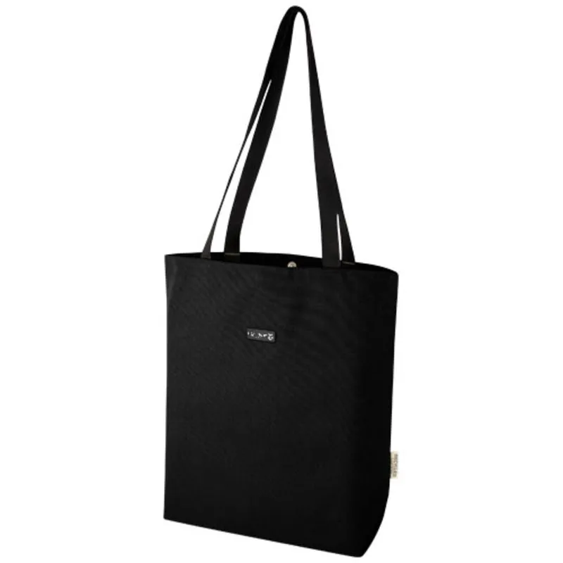 Bolsa tote promocional de lona reciclada GRS Joey