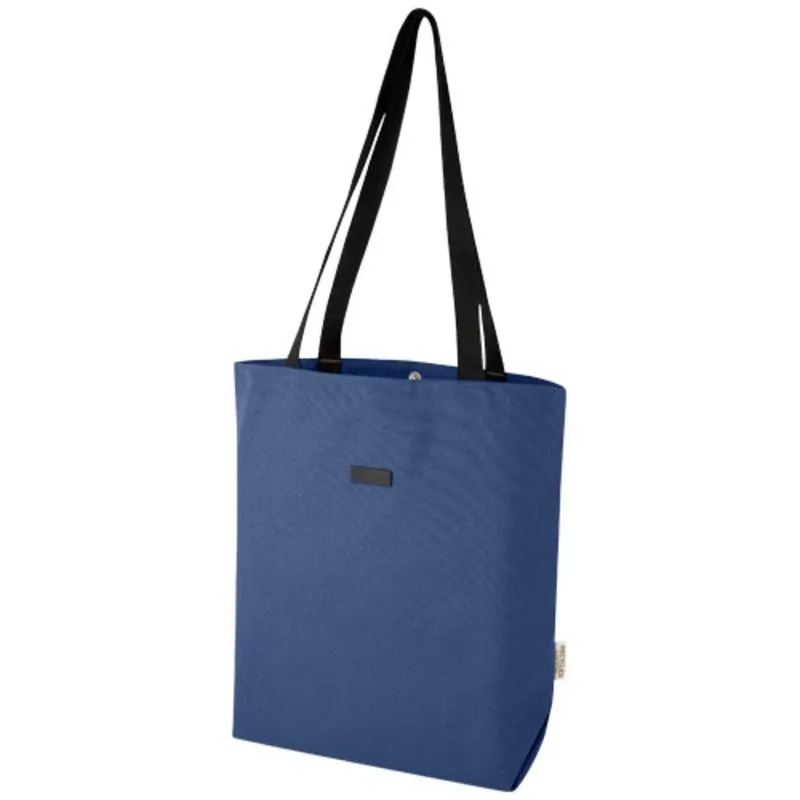 Bolsa tote promocional de lona reciclada GRS Joey
