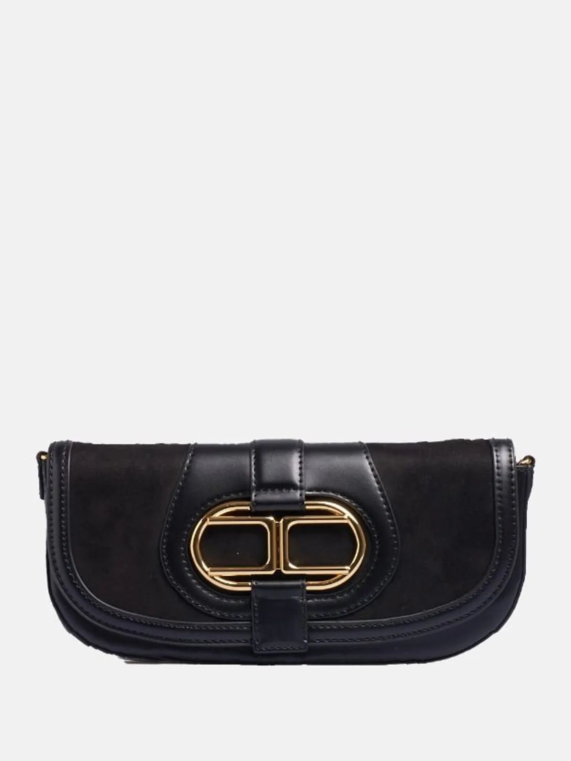 BOLSO BAGETTE CON LOGOTIPO ELISABETTA FRANCHI