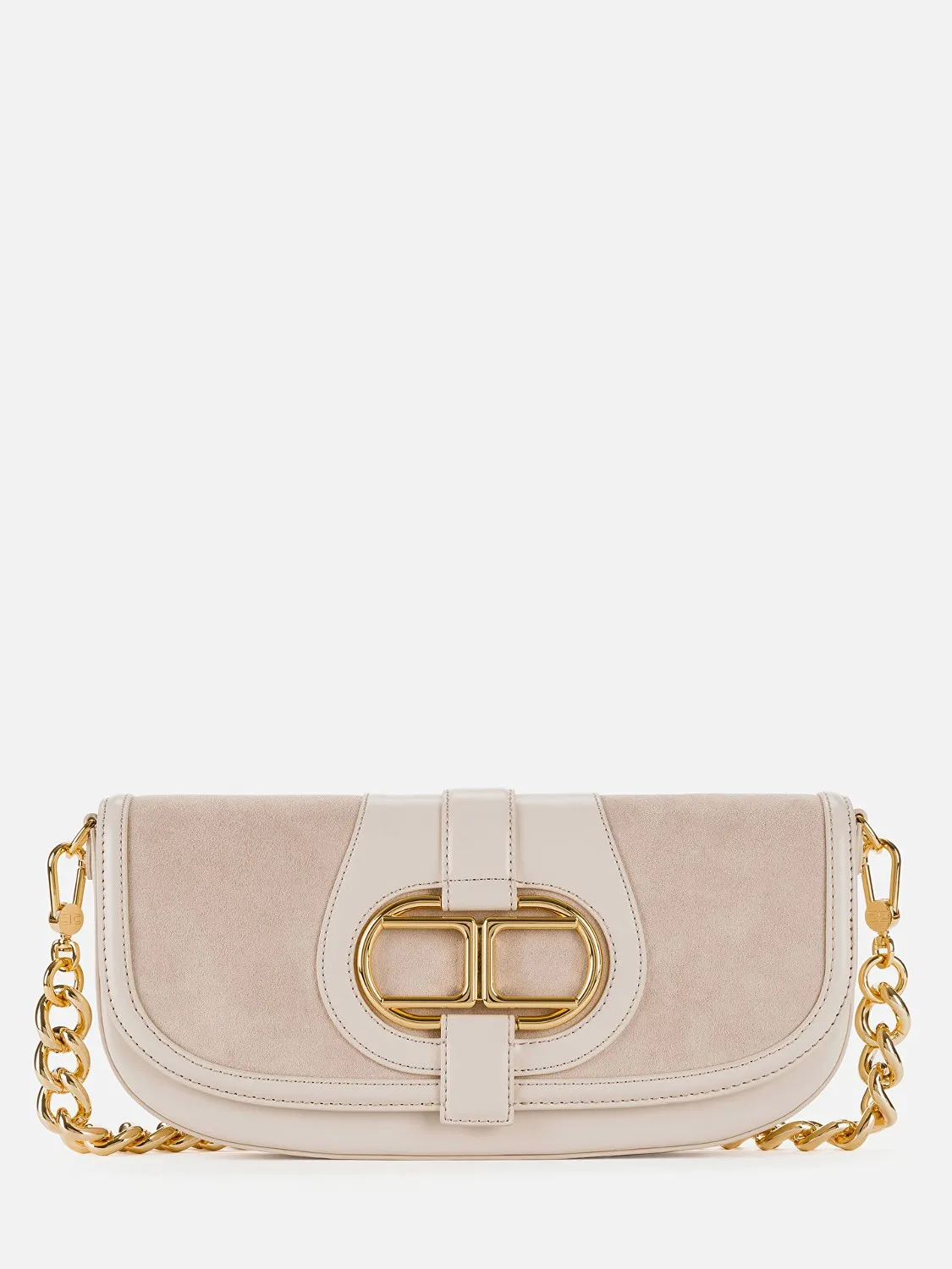 BOLSO BAGETTE CON LOGOTIPO ELISABETTA FRANCHI