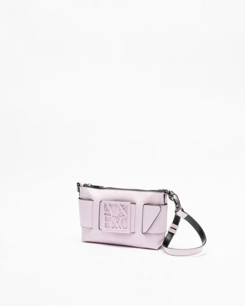 Bolso de hombro Armani Exchange 942907 0A874 Rosa