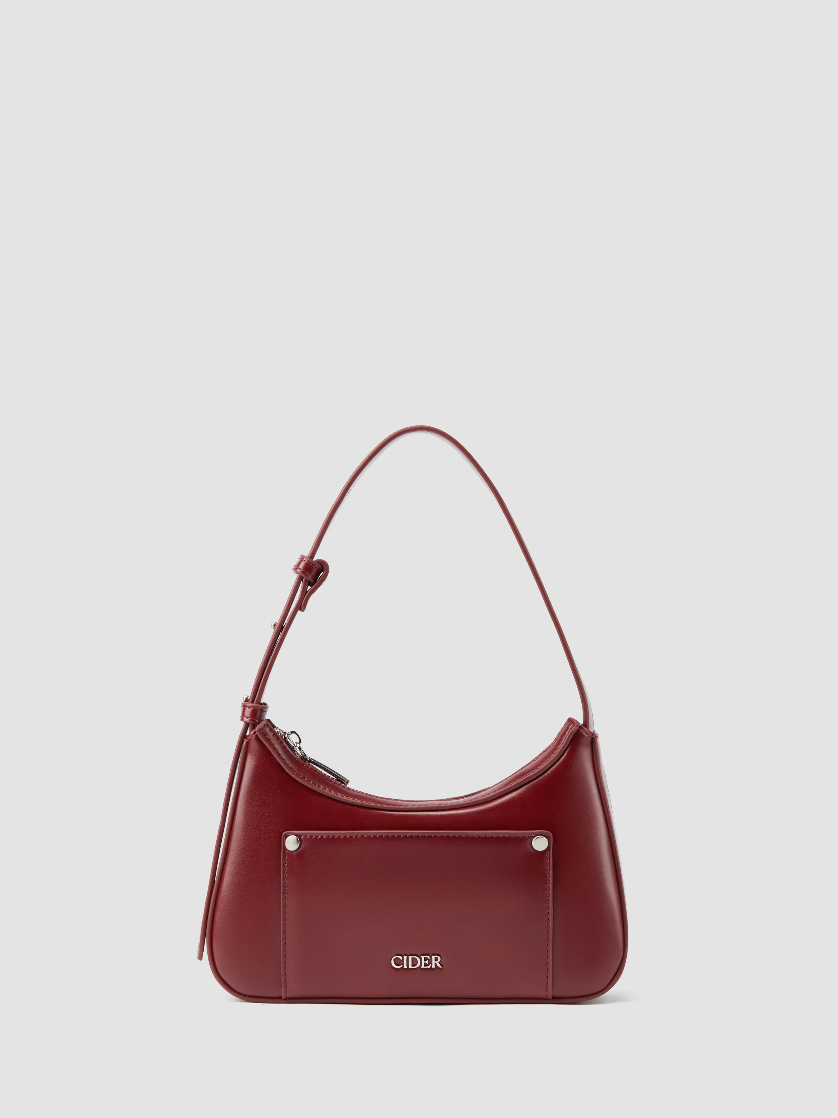 Bolso de mano de cuero sintético